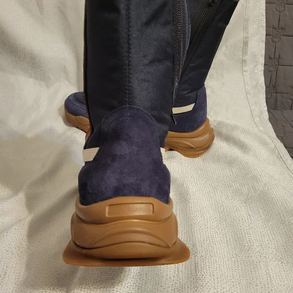 Puma palomo mens size 9 new Navy and Red High-Top Sneakers - Picture 3 of 11